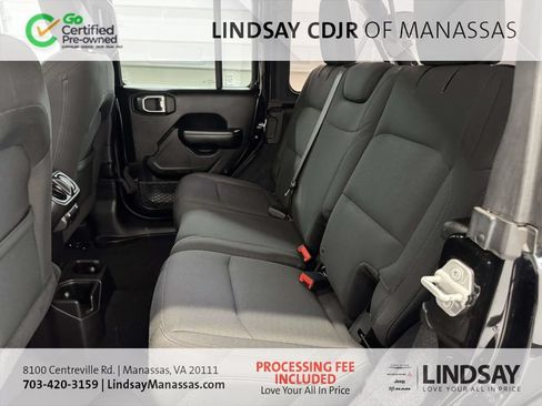 Certified 2018 Jeep Wrangler Unlimited Sport S AWD/4WD image 21