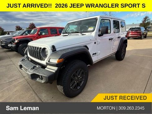 New 2026 Jeep Wrangler Sport S image 3