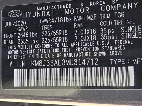Used 2021 Hyundai Tucson SEL FWD image 13