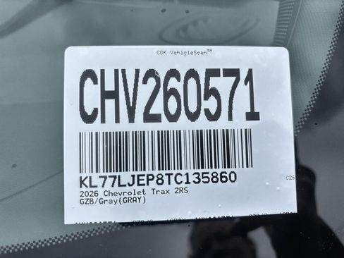 New 2026 Chevrolet Trax RS w/ Driver Confidence Package FWD image 35