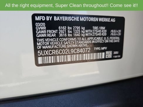 Used 2020 BMW X5 xDrive40i w/ Convenience Package AWD/4WD image 43