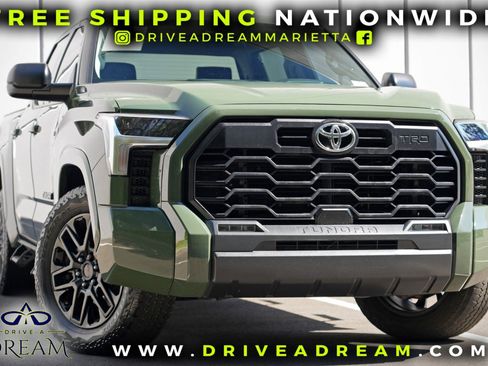 Used 2023 Toyota Tundra SR5 w/ TRD Sport Premium Package AWD/4WD image 2