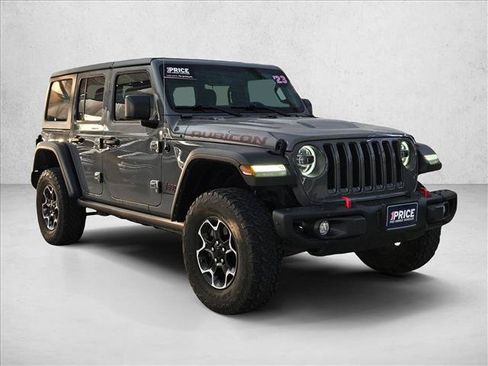 Used 2023 Jeep Wrangler Unlimited Rubicon w/ LED Lighting Group AWD/4WD image 3