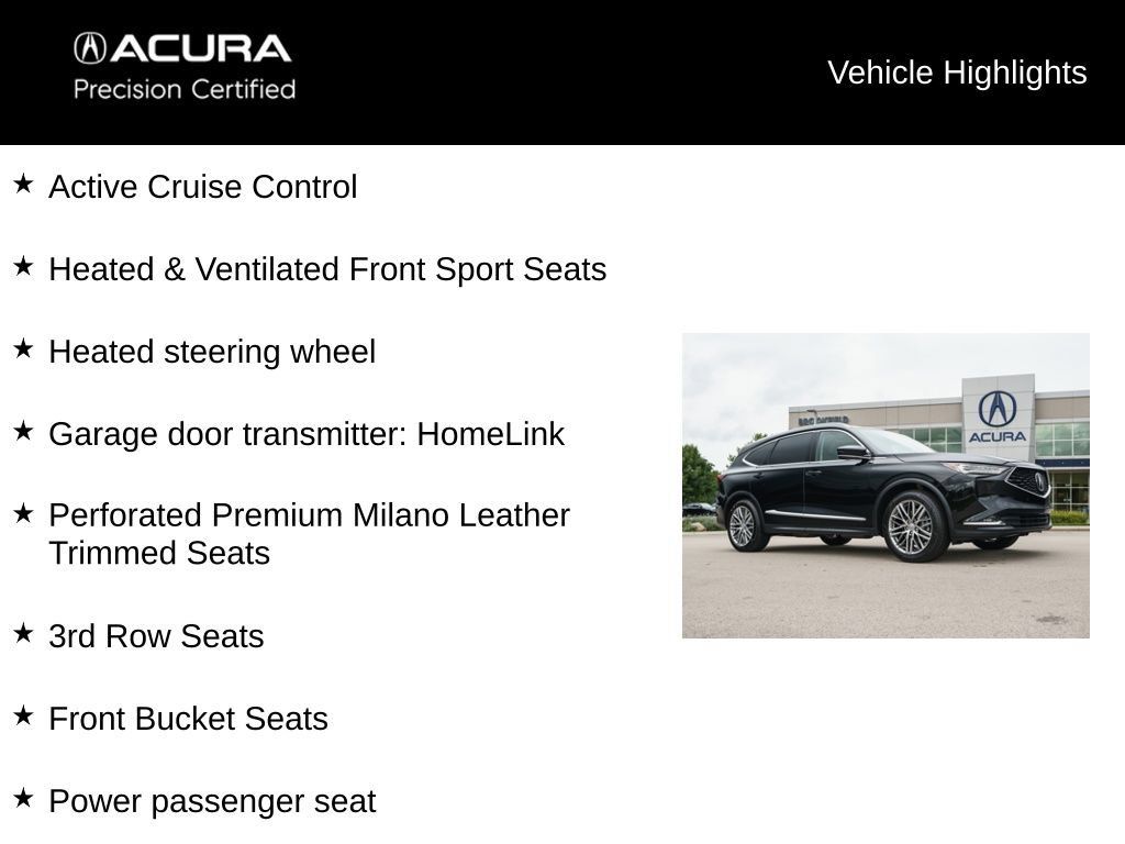 Certified 2024 Acura MDX w/ Advance Package AWD/4WD image 21