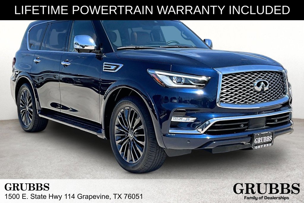 Used 2023 INFINITI QX80 Sensory w/ Cargo Package AWD/4WD image 1