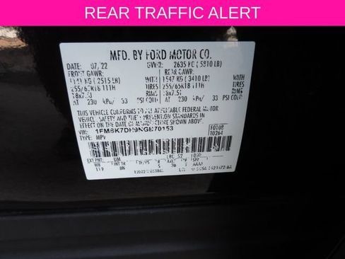 Used 2022 Ford Explorer XLT RWD image 13