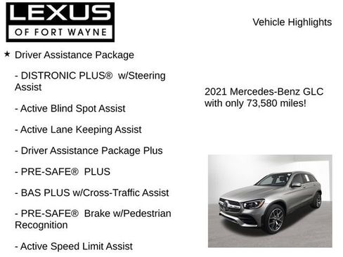 Used 2021 Mercedes-Benz GLC 300 4MATIC image 7