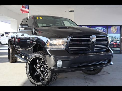 Used 2016 RAM 1500 Sport w/ Black Ram 1500 Sport Group image 1