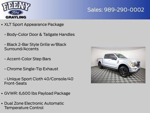 Used 2022 Ford F150 XLT w/ Equipment Group 302A High AWD/4WD image 21