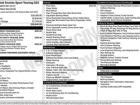 Used 2026 Buick Envista Sport Touring w/ Convenience I Package FWD image 3