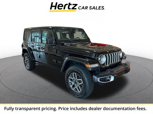 Used 2025 Jeep Wrangler Unlimited Sahara AWD/4WD image 1