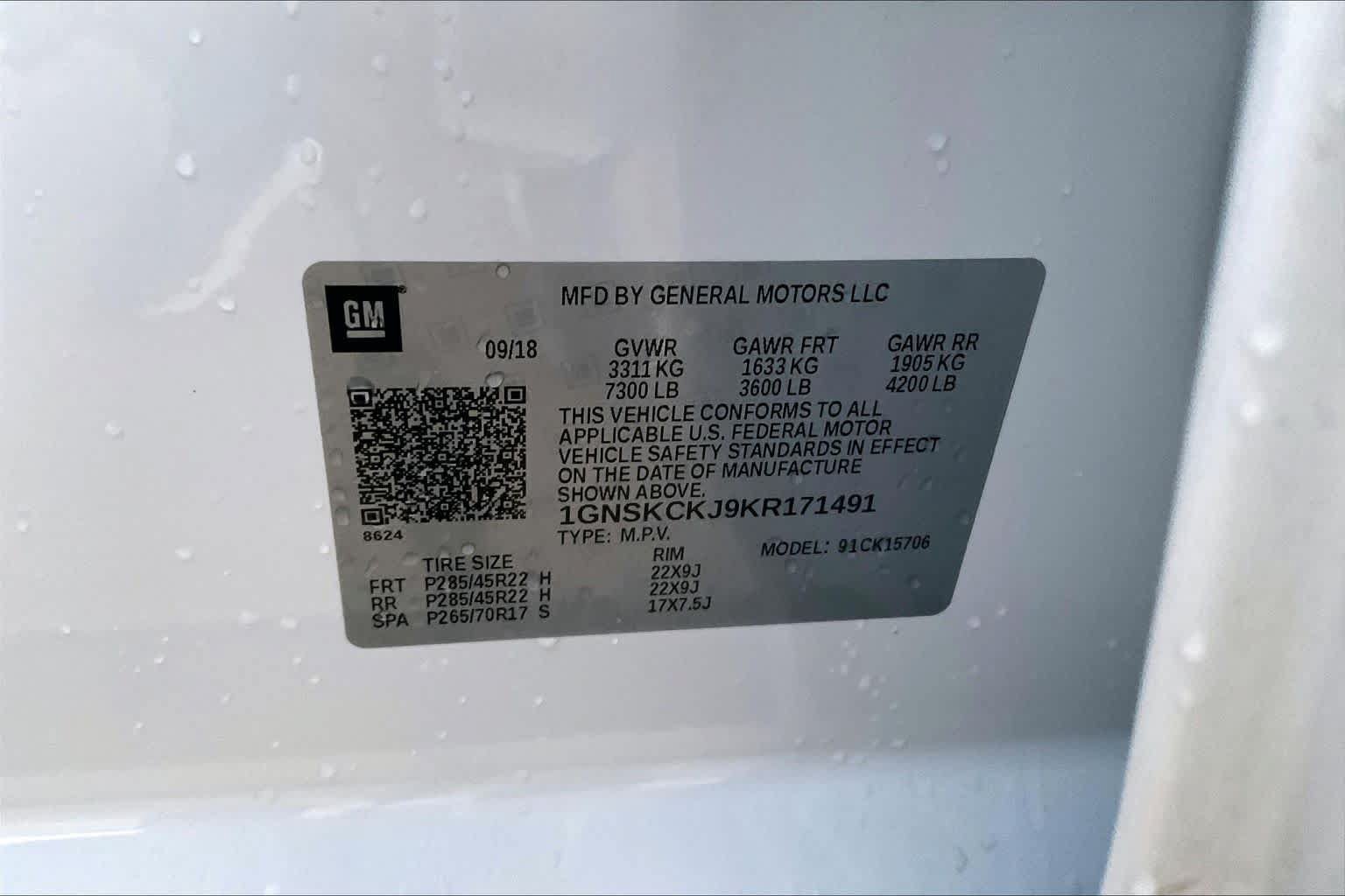Used 2019 Chevrolet Tahoe Premier AWD/4WD image 32