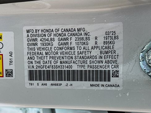 Used 2025 Honda Civic Sport image 31