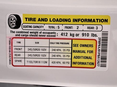 Certified 2023 Ford Edge ST-Line w/ Cargo Accessory Package image 50