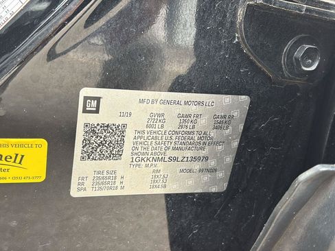 Certified 2020 GMC Acadia SLT FWD image 10
