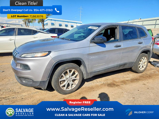 Used 2014 Jeep Cherokee Sport FWD image 1