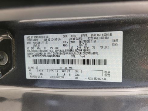 Certified 2018 Ford F150 XLT AWD/4WD image 52