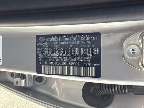 Certified 2025 Hyundai Tucson SEL AWD/4WD image 36