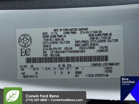 Certified 2017 Ford F350 Platinum w/ FX4 4x4 Off Road Package image 36