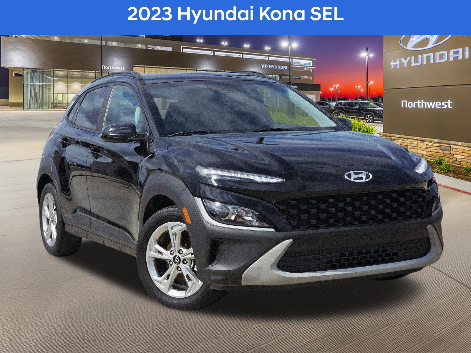 Certified 2023 Hyundai Kona SEL FWD image 1