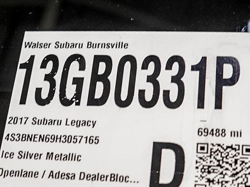 Used 2017 Subaru Legacy 3.6R Limited AWD/4WD image 31