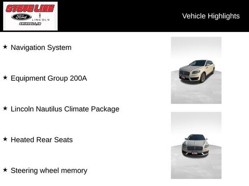 Used 2019 Lincoln Nautilus Select AWD/4WD image 7