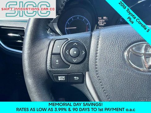Used 2016 Toyota Corolla S FWD image 11