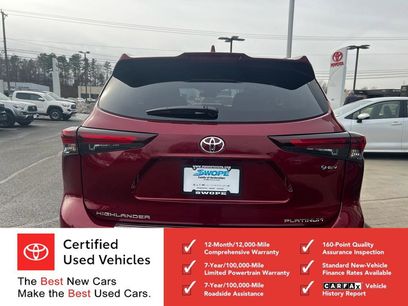 Certified 2026 Toyota Highlander Platinum