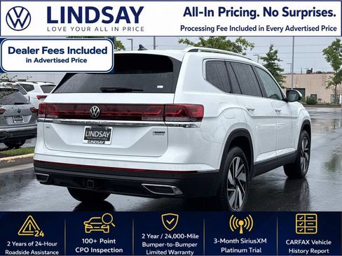 Certified 2025 Volkswagen Atlas SEL AWD/4WD image 3