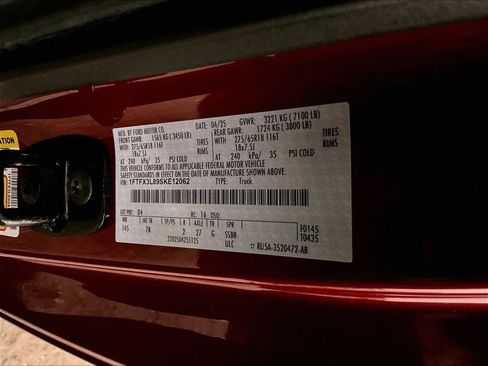 Certified 2025 Ford F150 XLT w/ Equipment Group 301A Standard AWD/4WD image 33