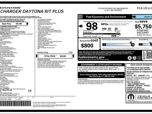 Used 2024 Dodge Charger Daytona R/T w/ Plus Group AWD/4WD image 3