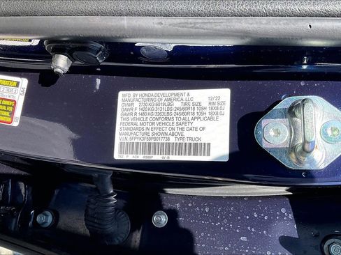 Used 2023 Honda Ridgeline RTL image 16
