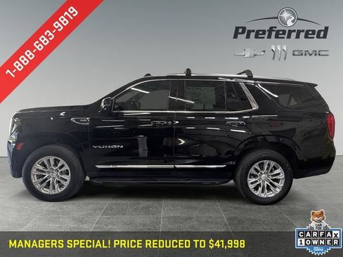 Certified 2021 GMC Yukon SLT w/ SLT Premium Package AWD/4WD image 11
