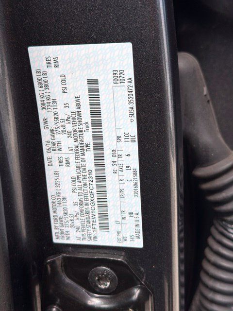 Used 2016 Ford F150 Lariat RWD image 32