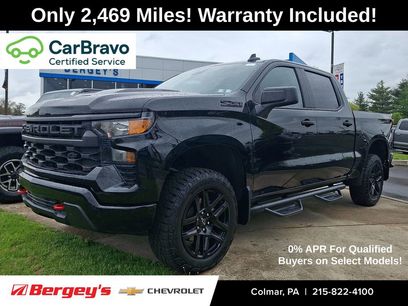 Certified 2025 Chevrolet Silverado 1500 Custom Trail Boss w/ LPO, Dark Essentials Package
