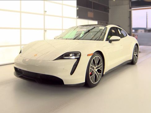 Used 2021 Porsche Taycan 4S AWD/4WD image 1