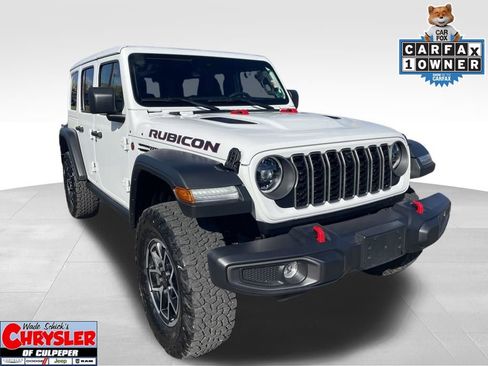 Used 2025 Jeep Wrangler Unlimited Rubicon w/ Safety Group image 1