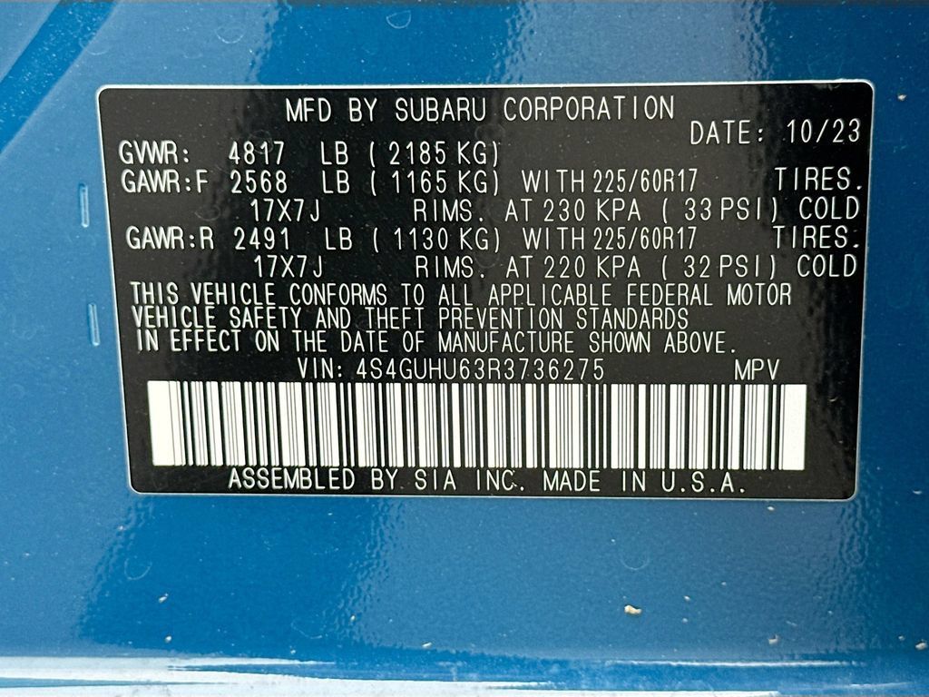 Certified 2024 Subaru Crosstrek 2.5i Wilderness AWD/4WD image 35
