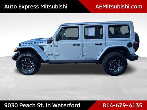 Used 2023 Jeep Wrangler Unlimited Rubicon 4xe w/ Cold Weather Group AWD/4WD image 4