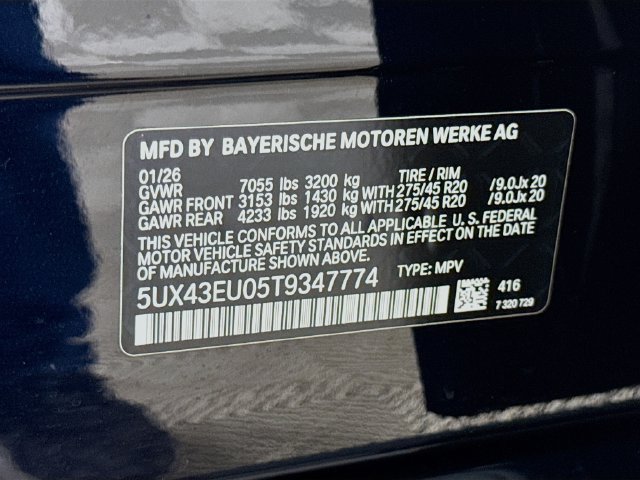 Used 2026 BMW X5 xDrive50e w/ M Sport Package AWD/4WD image 34