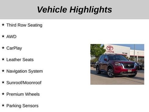 Used 2024 Nissan Pathfinder SL image 3