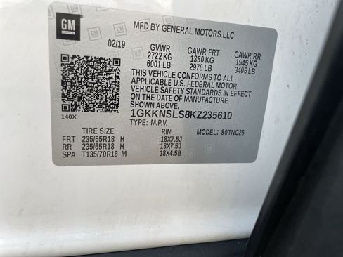 Used 2019 GMC Acadia SLE AWD/4WD image 41