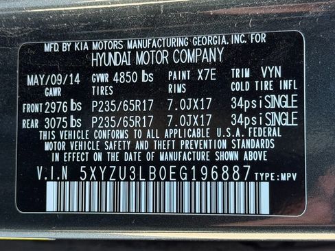 Used 2014 Hyundai Santa Fe Sport w/ Premium Equipment Package 03 image 35