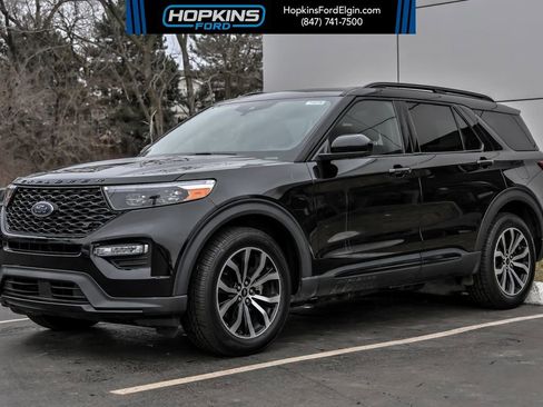 Used 2022 Ford Explorer ST-Line w/ Class IV Trailer Tow Package image 1