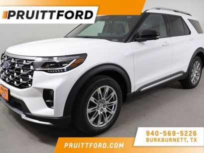 New 2026 Ford Explorer Platinum