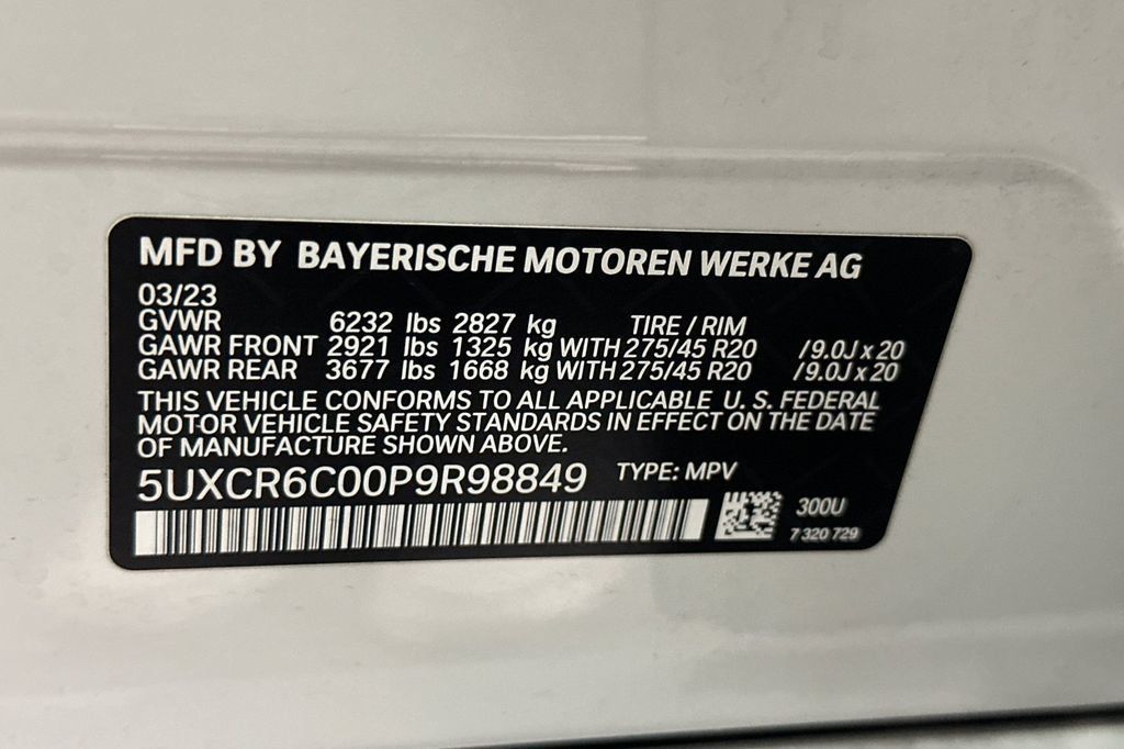 Certified 2023 BMW X5 xDrive40i w/ M Sport Package AWD/4WD image 36