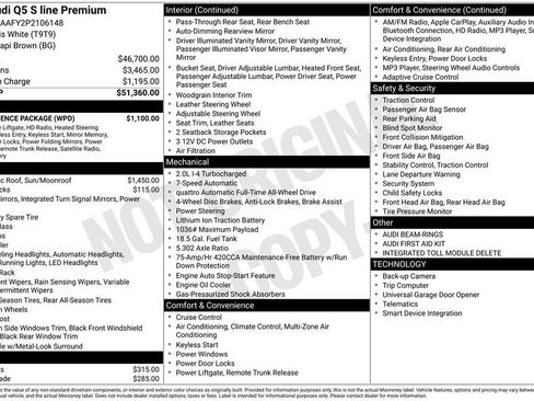 Certified 2023 Audi Q5 2.0T Premium w/ Convenience Package AWD/4WD image 3