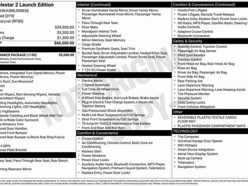 Used 2021 Polestar Polestar 2 w/ Performance Package image 4