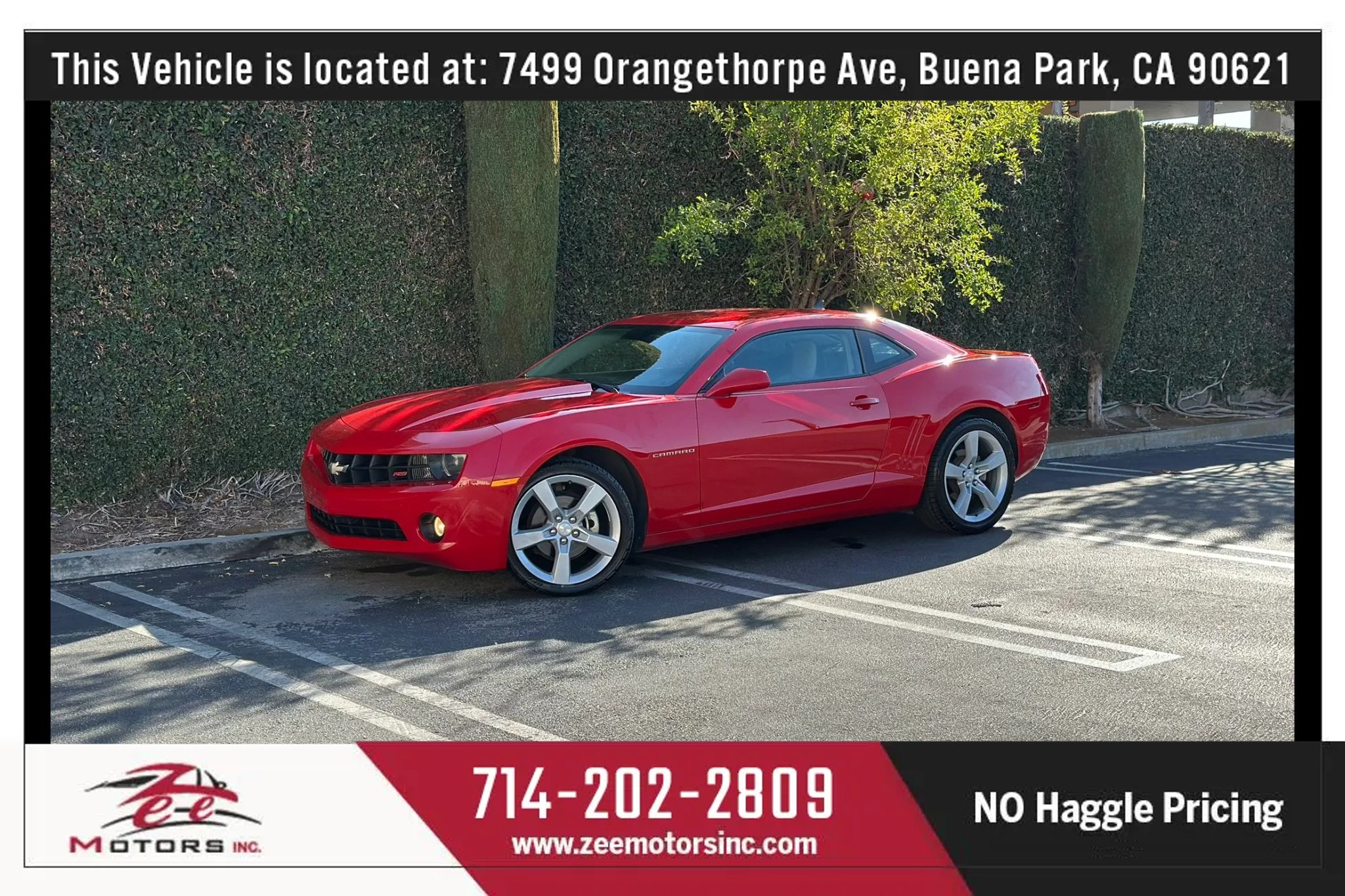 Used 2010 Chevrolet Camaro LT w/ RS Package RWD image 14