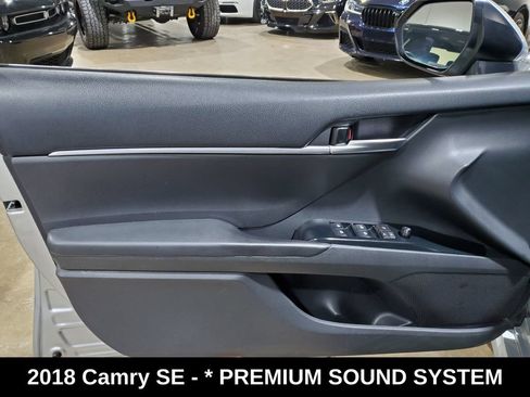 Used 2018 Toyota Camry SE w/ Audio Package FWD image 8